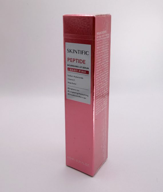 SKINTIFIC Peptide Nourishing Lip Serum – Baby Pink